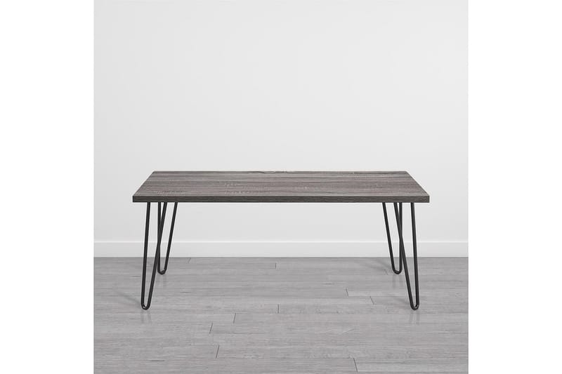 Owen Sofabord 107 cm Grå/Svart - Dorel Home - Møbler - Bord - Sofabord