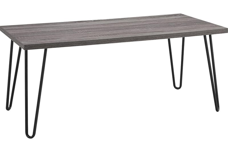 Owen Sofabord 107 cm Grå/Svart - Dorel Home - Møbler - Bord - Sofabord