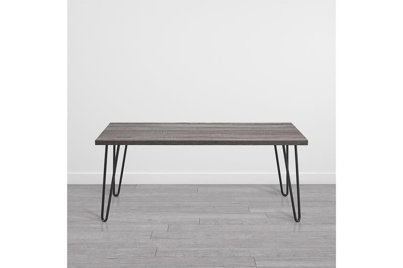 Owen Sofabord 107 cm Grå/Svart - Dorel Home - Møbler - Bord - Sofabord