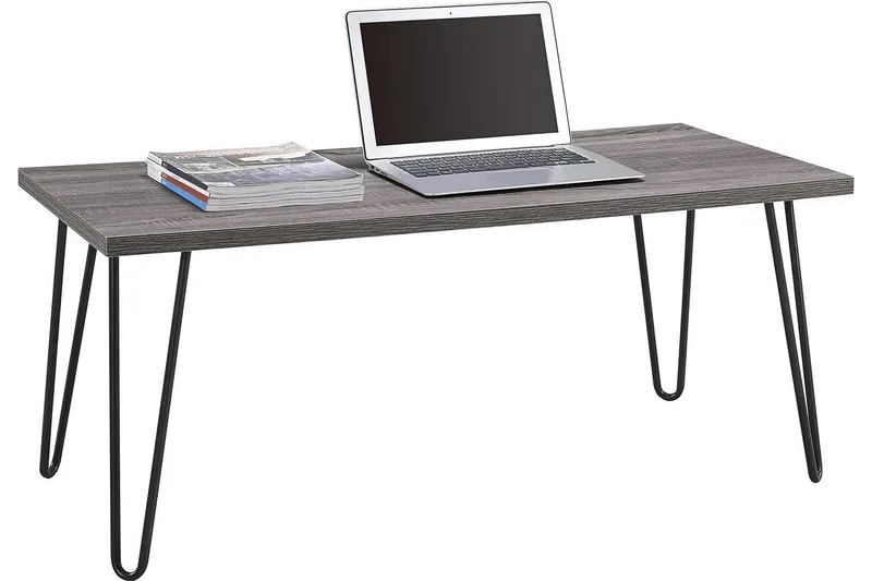 Owen Sofabord 107 cm Grå/Svart - Dorel Home - Møbler - Bord - Sofabord