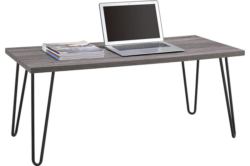 Owen Sofabord 107 cm Grå/Svart - Dorel Home - Møbler - Bord - Sofabord