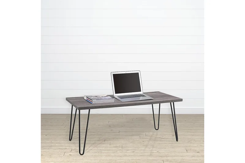 Owen Sofabord 107 cm Grå/Svart - Dorel Home - Møbler - Bord - Sofabord