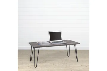 Owen Sofabord 107 cm Grå/Svart - Dorel Home - Møbler - Bord - Sofabord