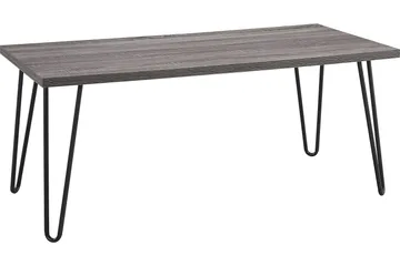 Owen Sofabord 107 cm Grå/Svart - Dorel Home - Møbler - Bord - Sofabord