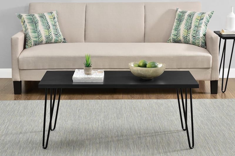 Owen Sofabord 107 cm Svart - Dorel Home - Møbler - Bord - Sofabord