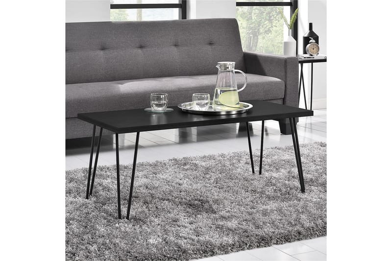 Owen Sofabord 107 cm Svart - Dorel Home - Møbler - Bord - Sofabord