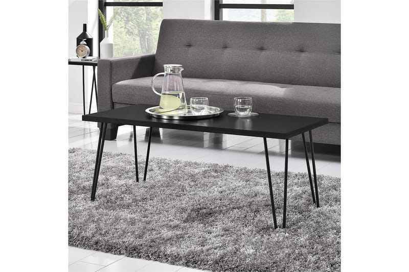 Owen Sofabord 107 cm Svart - Dorel Home - Møbler - Bord - Sofabord