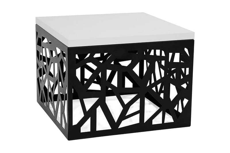 Palis Sofabord 60 cm - Svart/Hvit - Møbler - Bord - Sofabord