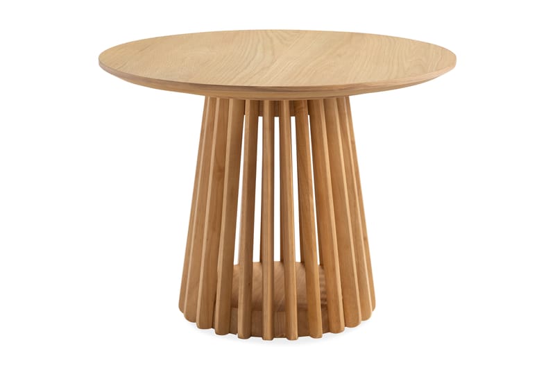 Peyra Sofabord 60 cm Rundt Eik - Natur - Møbler - Bord - Sofabord