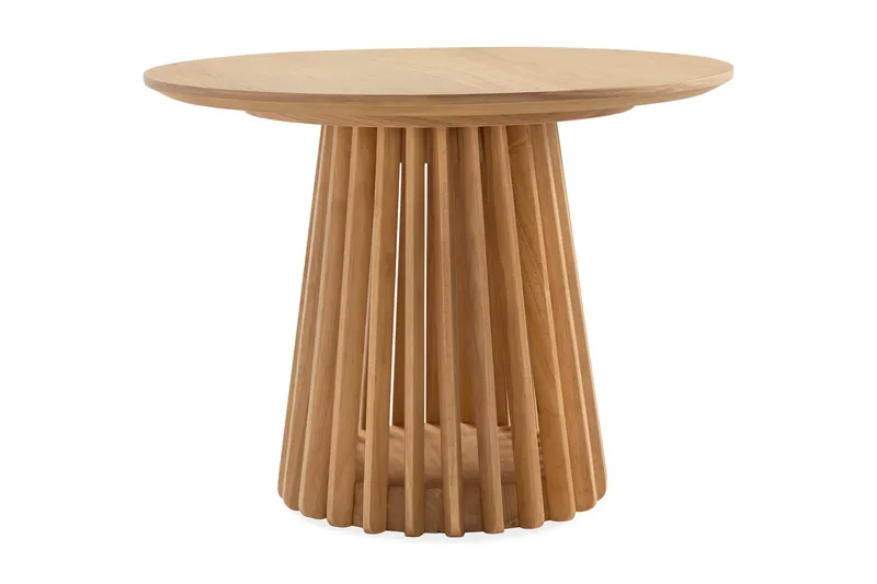 Peyra Sofabord 60 cm Rundt Eik - Natur - Møbler - Bord - Sofabord