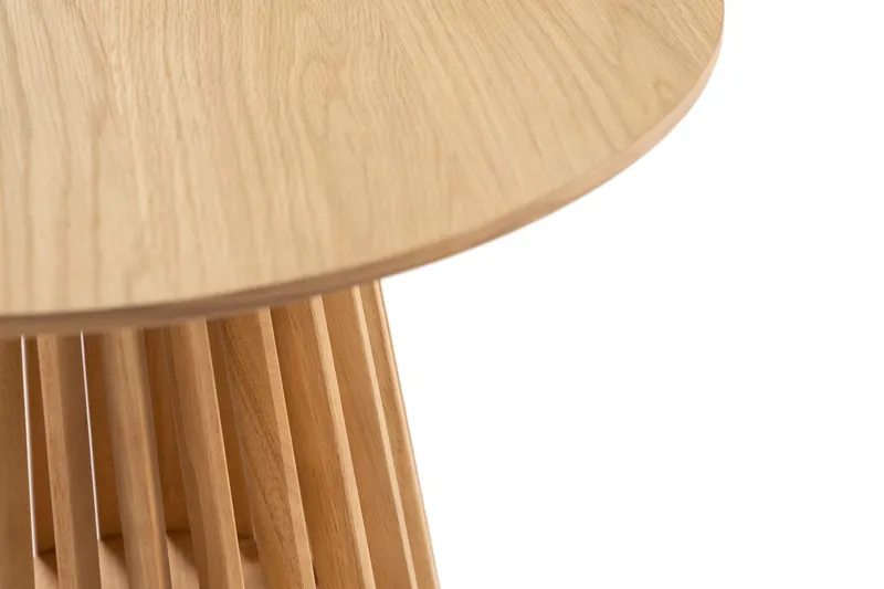 Peyra Sofabord 60 cm Rundt Eik - Natur - Møbler - Bord - Sofabord