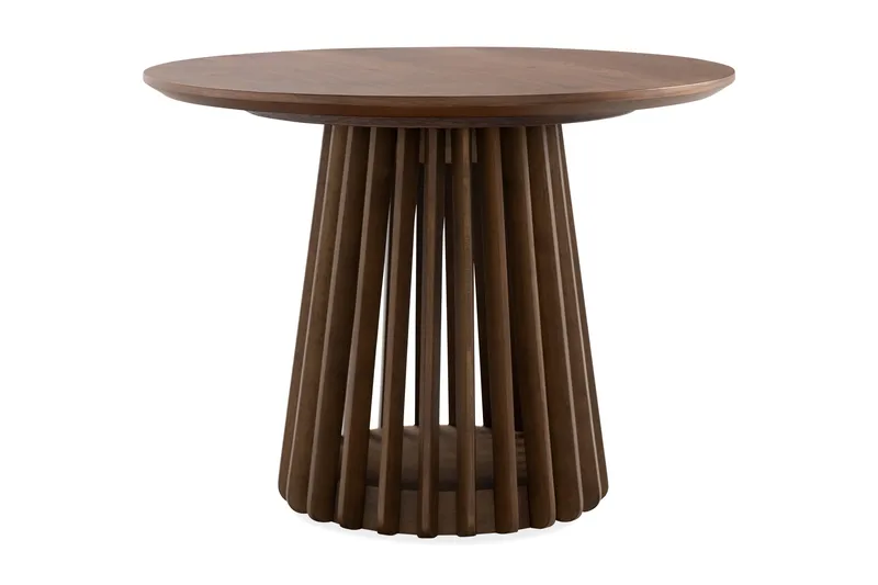 Peyra Sofabord 60 cm Rundt - Valnøtt - Møbler - Bord - Sofabord
