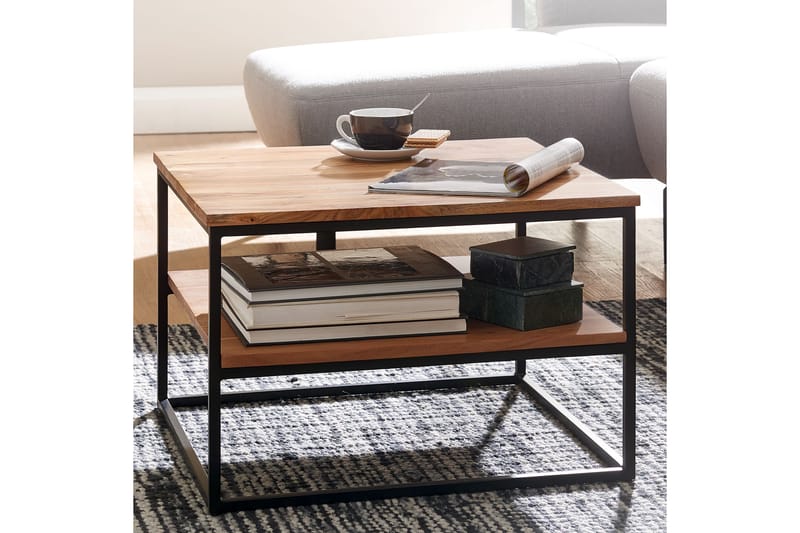 Philly Sofabord 60 cm Firkantet - Natur - Møbler - Bord - Sofabord