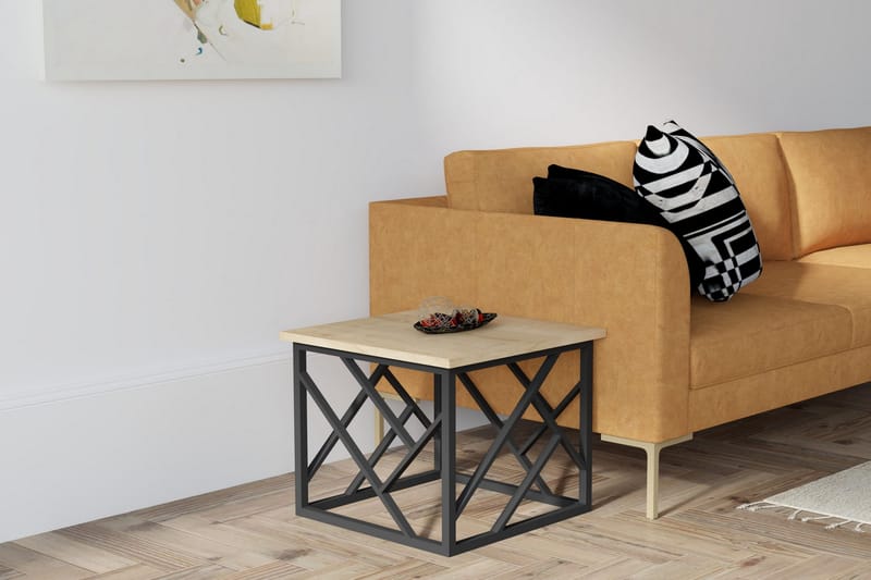 Piaam Sofabord 53,5x41,8x53,5 cm - Blå - Møbler - Bord - Sofabord