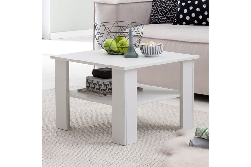 Podsiad Sofabord 60 cm - Hvit - Møbler - Bord - Sofabord