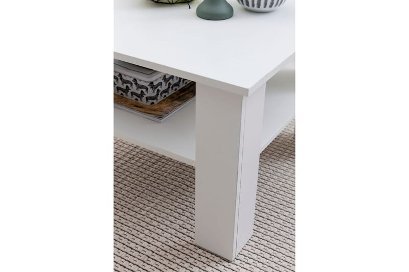 Podsiad Sofabord 60 cm - Hvit - Møbler - Bord - Sofabord