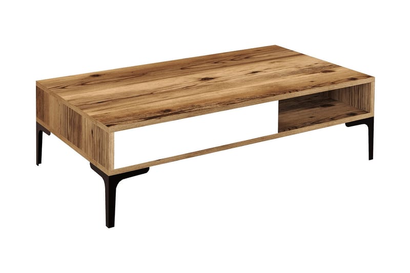 Poko Sofabord 105x32,6x105 cm - Brun - Møbler - Bord - Sofabord