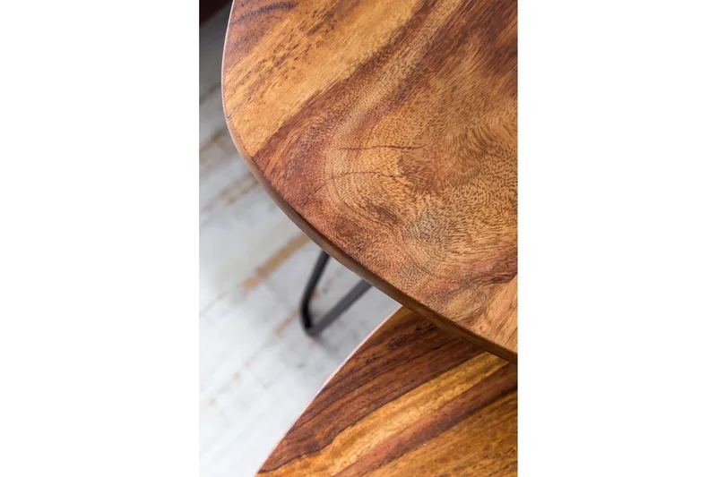 Portuondo Settbord 2-pk 60 cm - Brun - Møbler - Bord - Sofabord