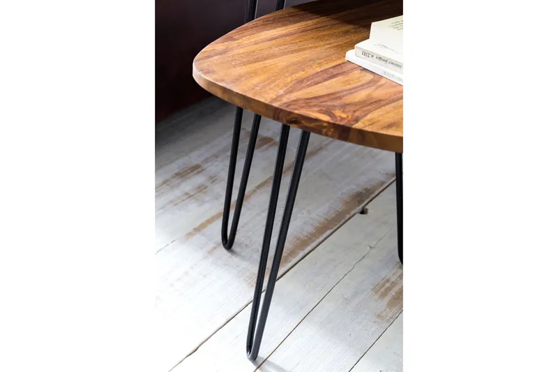 Portuondo Settbord 2-pk 60 cm - Brun - Møbler - Bord - Sofabord