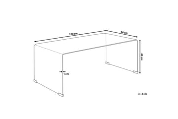 Prestina Sofabord - Transparent - Møbler - Bord - Sofabord