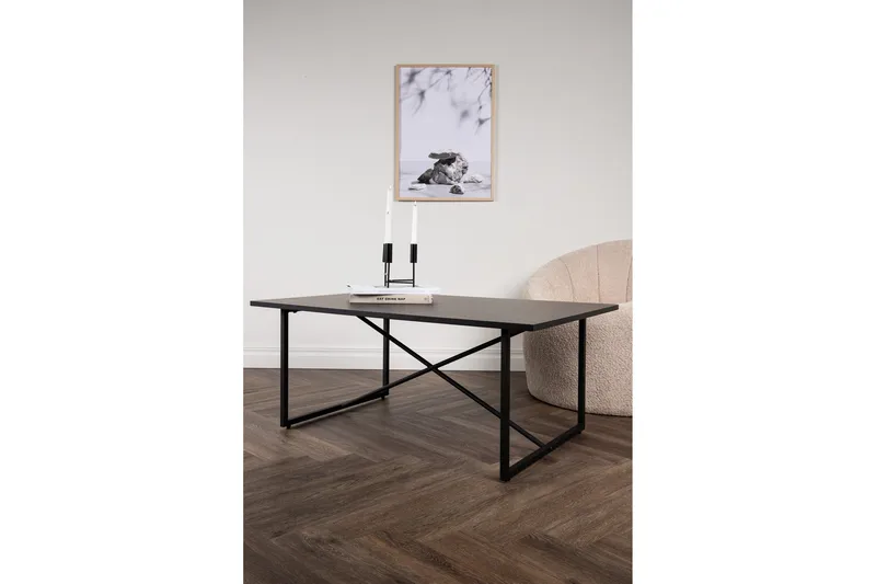 Pryor Sofabord 110x70x45 cm - Sort - Møbler - Bord - Sofabord