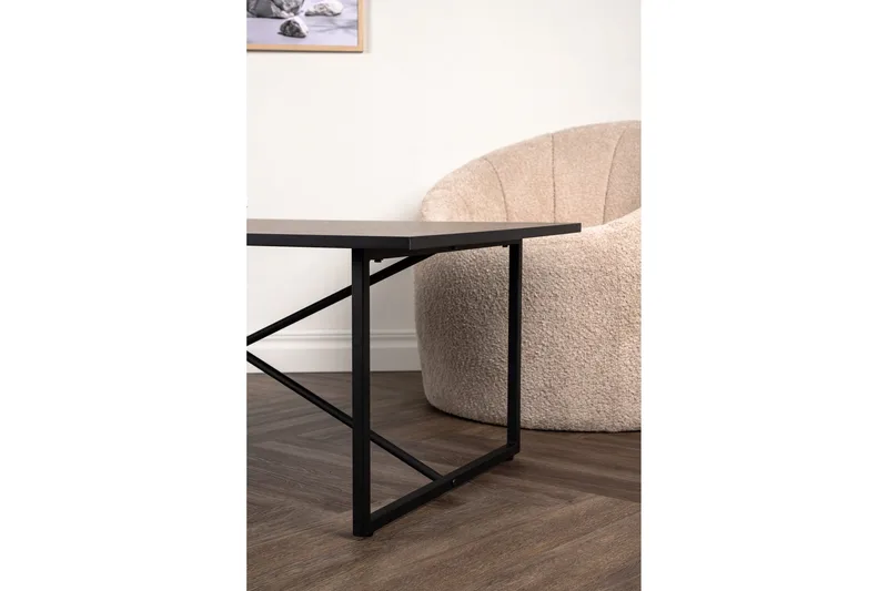 Pryor Sofabord 110x70x45 cm - Sort - Møbler - Bord - Sofabord