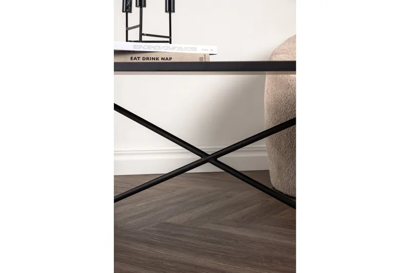 Pryor Sofabord 110x70x45 cm - Sort - Møbler - Bord - Sofabord