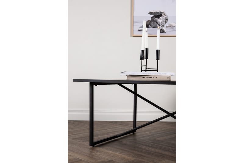 Pryor Sofabord 110x70x45 cm - Sort - Møbler - Bord - Sofabord