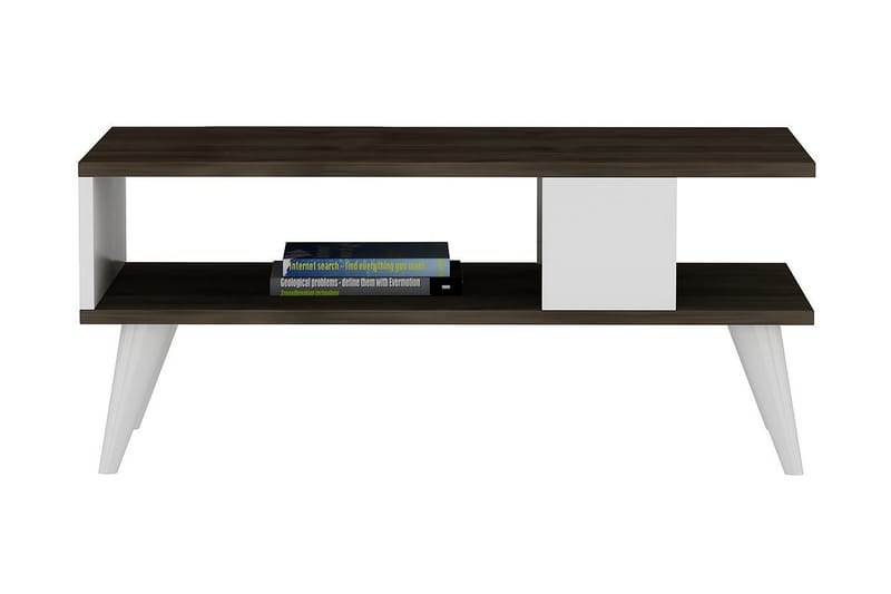 Puijas Sofabord 90x40x90 cm - Brun - Møbler - Bord - Sofabord