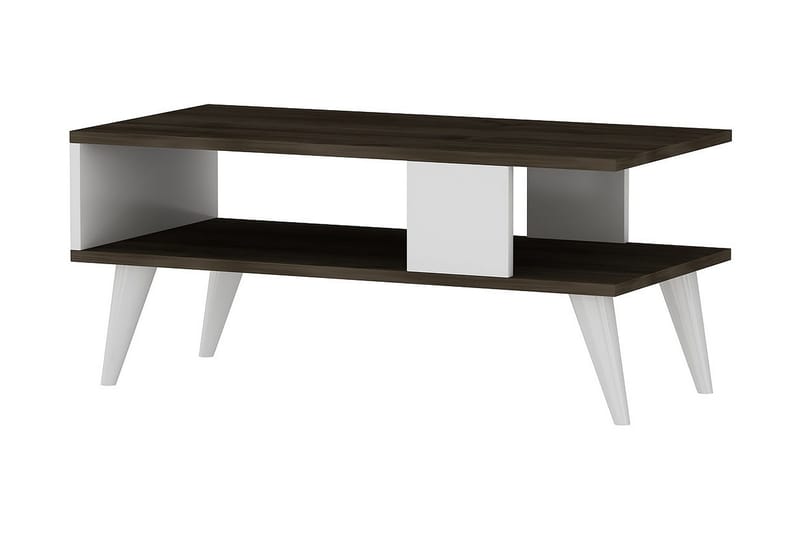 Puijas Sofabord 90x40x90 cm - Brun - Møbler - Bord - Sofabord