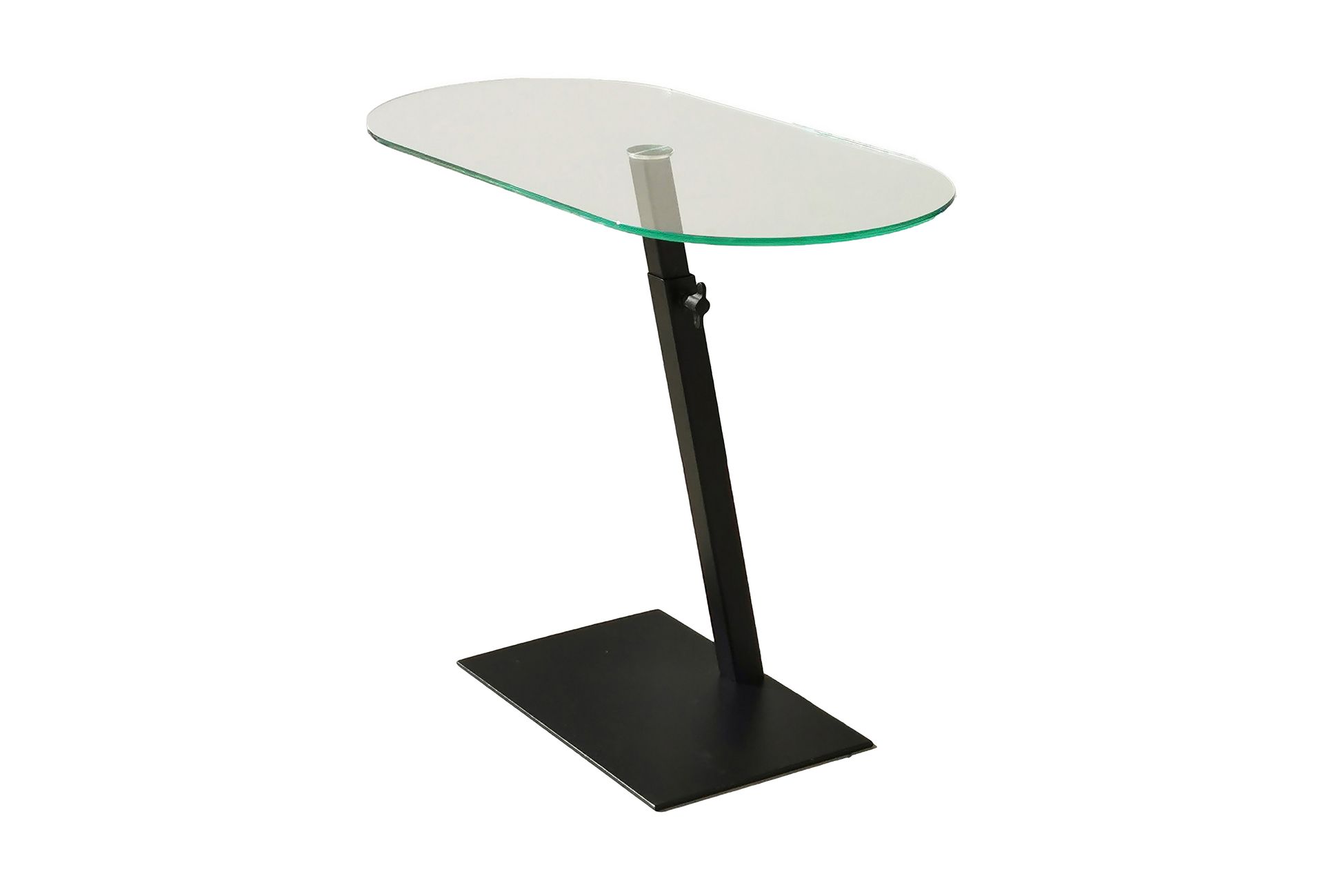 Puntoz Sofabord 70x35x70 cm Oval - Svart - Møbler - Bord - Sofabord