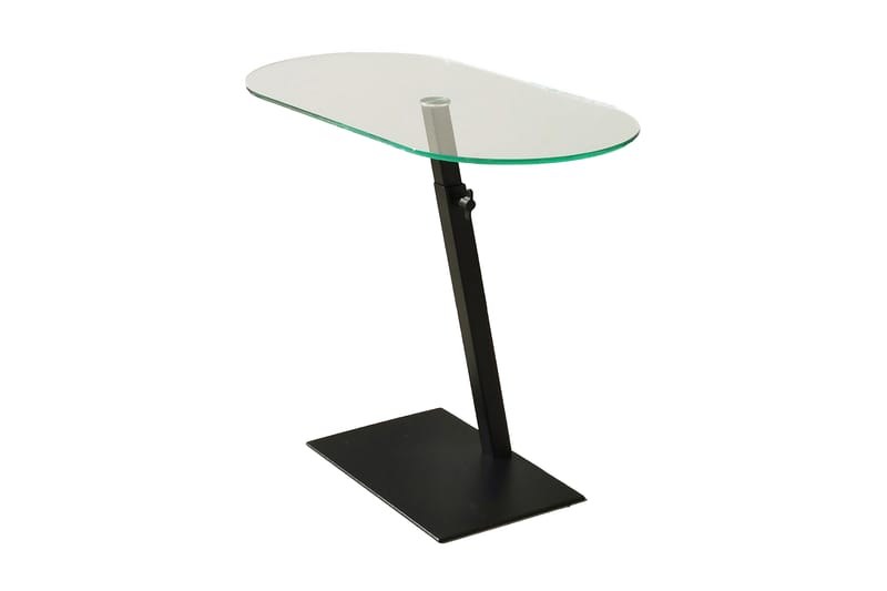 Puntoz Sofabord 70x35x70 cm Oval - Svart - Møbler - Bord - Sofabord