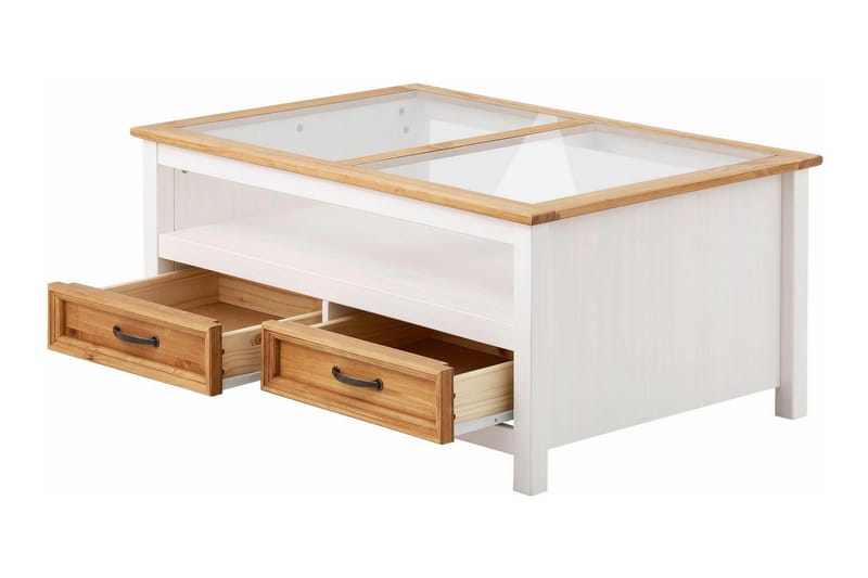 Purnima Sofabord 100 cm - Hvit - Møbler - Bord - Sofabord