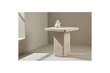 Sofabord Qvart - Beige, 50x50x56 - Møbler - Bord - Sofabord