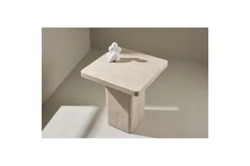 Sofabord Qvart - Beige, 50x50x56 - Møbler - Bord - Sofabord