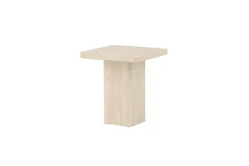 Sofabord Qvart - Beige, 50x50x56 - Møbler - Bord - Sofabord