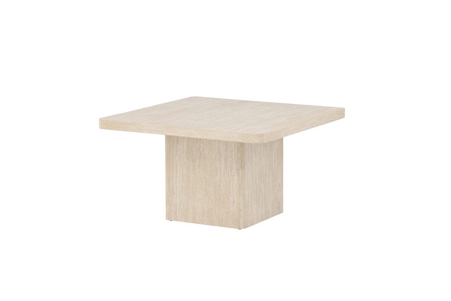 Sofabord Qvart - Beige, 80x80x46