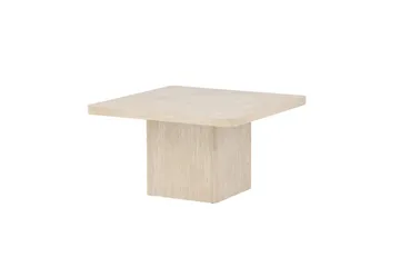 Sofabord Qvart - Beige, 80x80x46 - Møbler - Bord - Sofabord