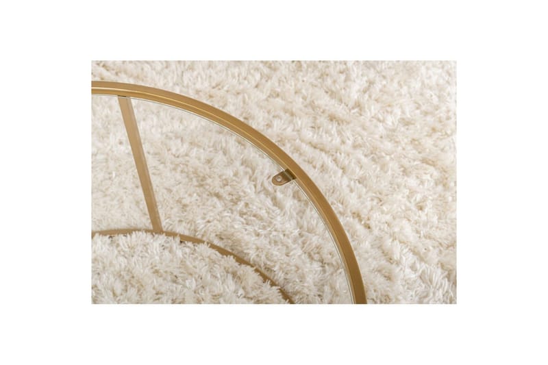 Sofabord Rikiya Gulltransparent - Gulltransparent - Møbler - Bord - Sofabord