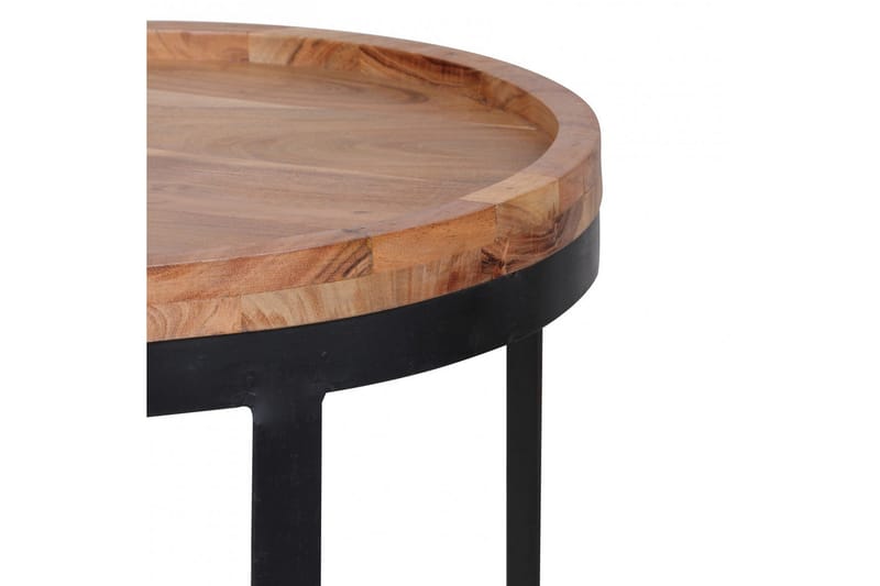 Risien Settbord 2-pk - Brun - Møbler - Bord - Sofabord