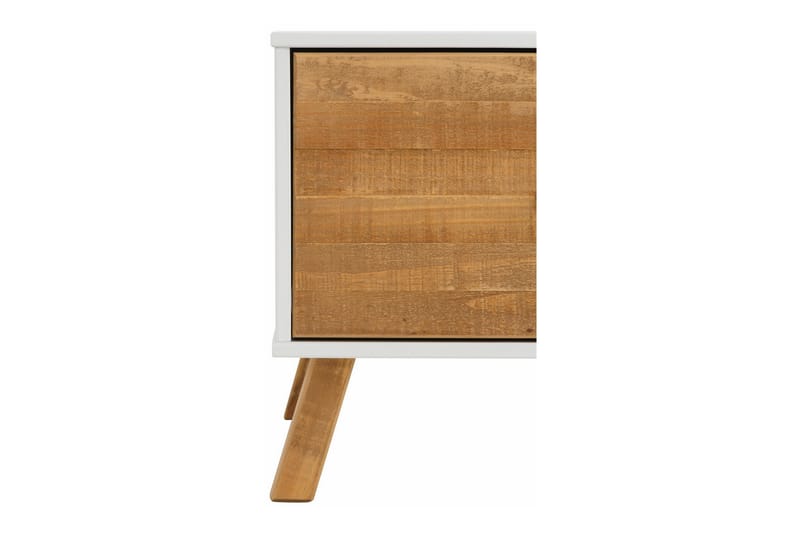 Ronith Sofabord 100 cm - Hvit/Natur - Møbler - Bord - Sofabord