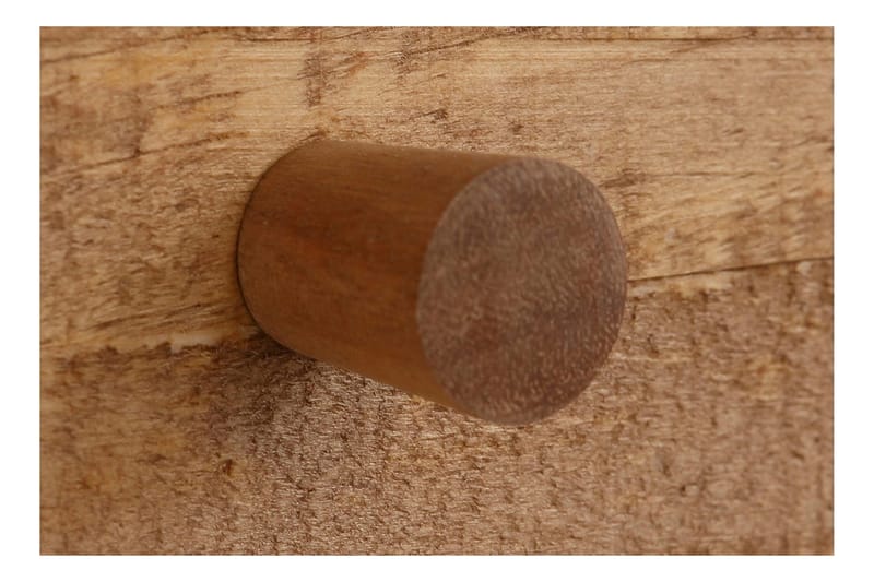 Ronith Sofabord 100 cm - Hvit/Natur - Møbler - Bord - Sofabord