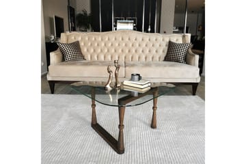 Sabani Sofabord 96 cm Trekantete - Valnøttbrun - Møbler - Bord - Sofabord