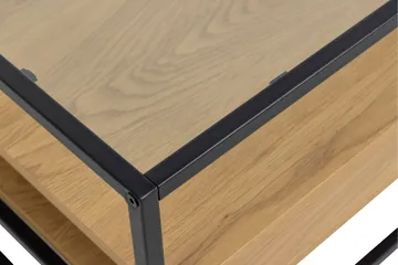 Sakila Sofabord 80x80 cm - Transparent - Møbler - Bord - Sofabord