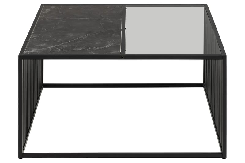 Saklani Sofabord 80x80 cm - Sort - Møbler - Bord - Sofabord