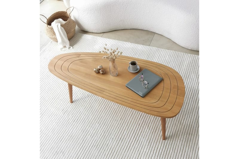 Saldus Sofabord 115 cm - Teak - Møbler - Bord - Sofabord