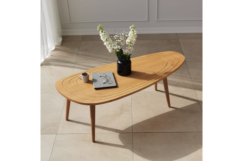 Saldus Sofabord 115 cm - Teak - Møbler - Bord - Sofabord