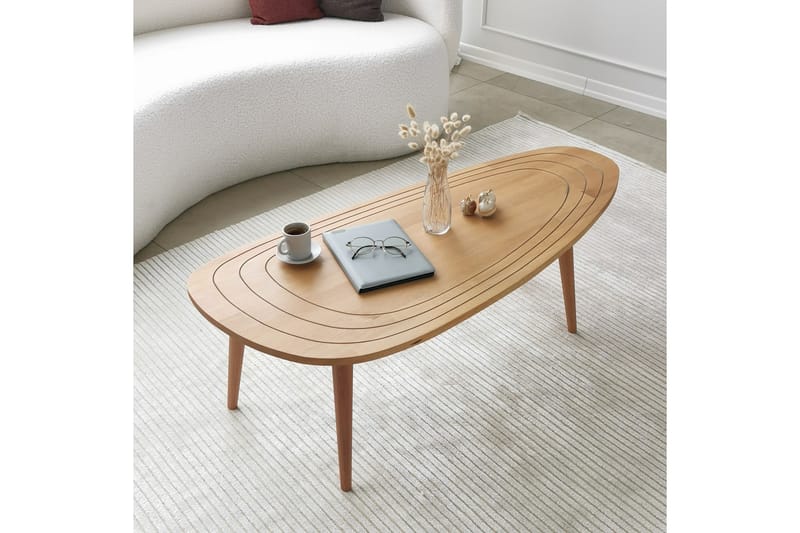 Saldus Sofabord 115 cm - Teak - Møbler - Bord - Sofabord