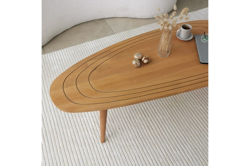 Saldus Sofabord 115 cm - Teak - Møbler - Bord - Sofabord