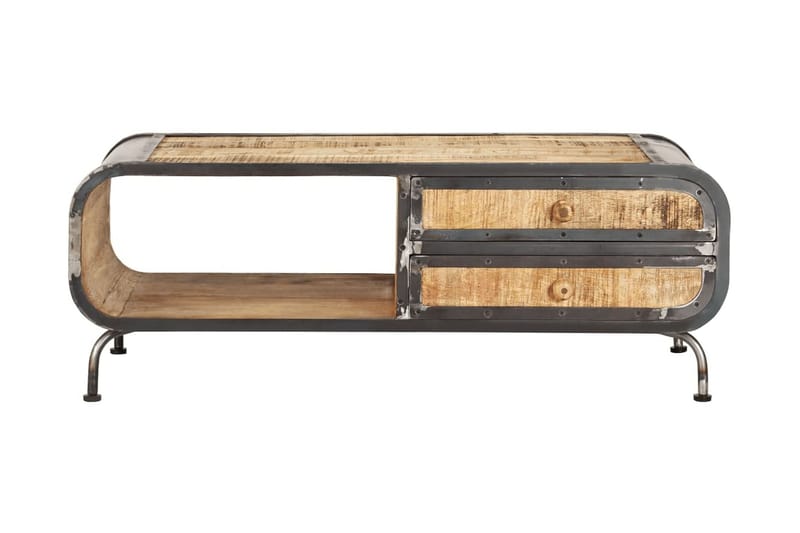 Salongbord 100x50x35 cm heltre mango - Møbler - Bord - Sofabord
